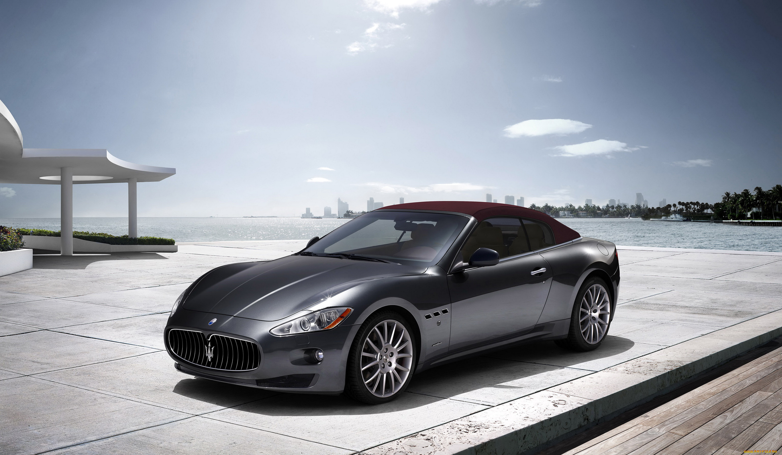 2009, maserati, grancabrio, , gran, cabrio
